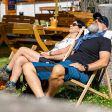 Paar am entspannen